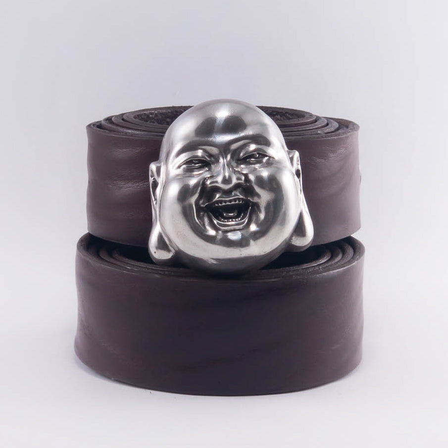Laughing Buddha Belt Buckle