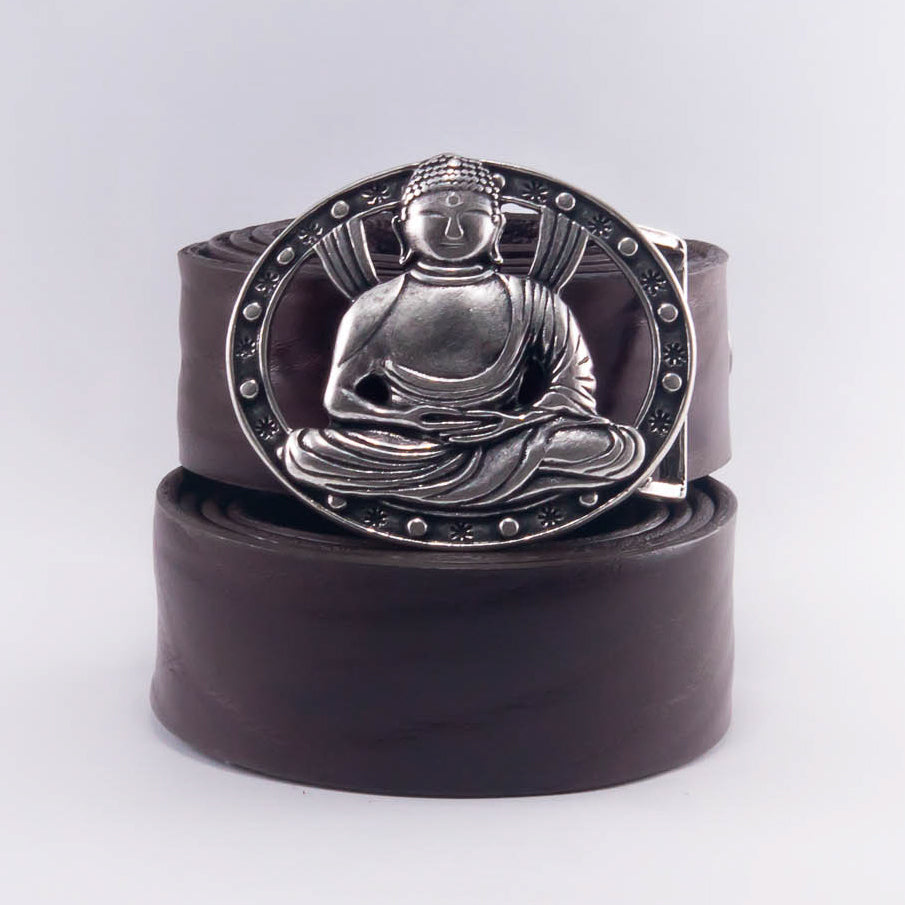 Praying Buddha Belt Buckle